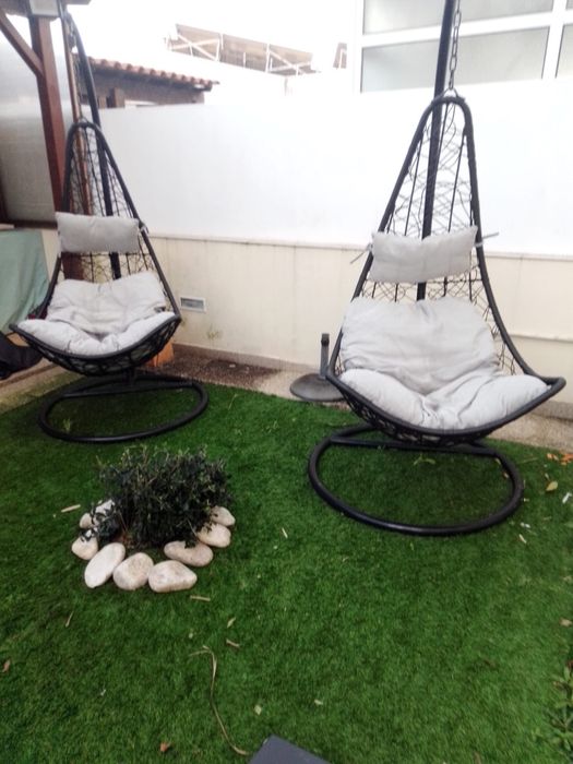 Cadeiras Suspensas de Jardim – Conjunto 2 Unidades