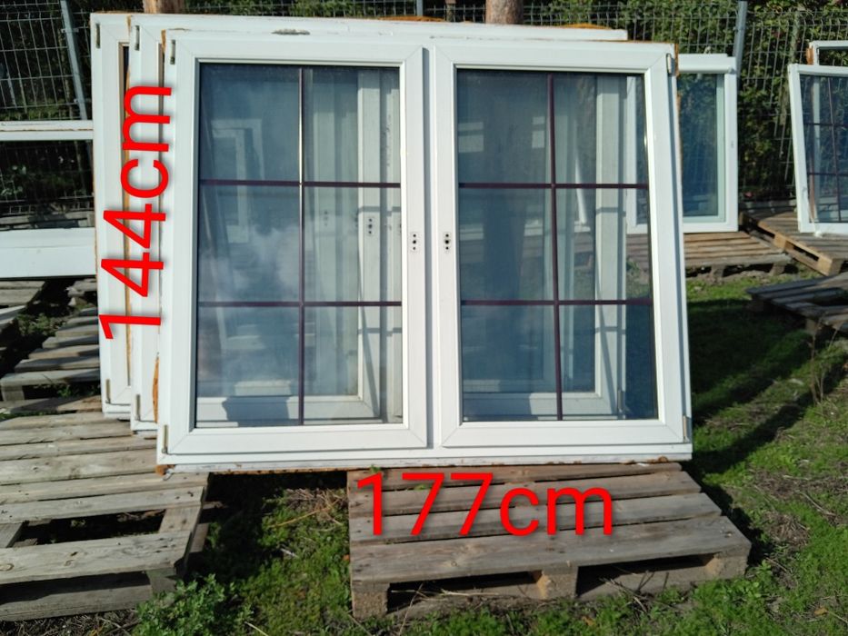 Okno pcv 177 x 144cm