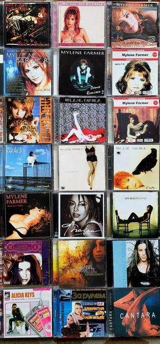 •CD Диски-5•Женский Вокал•Компакт Диски•Популярная Музыка•Объявление-5