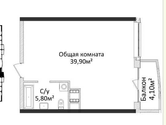 Дом сдан‼️Продам 1 комн в Центре‼️ Гагарина / Шевченко‼️ЖК 4 Сезона