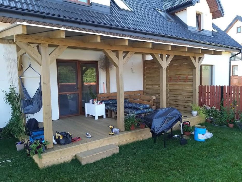 Tarasy,altany.wiaty,żaluzje tarasowe