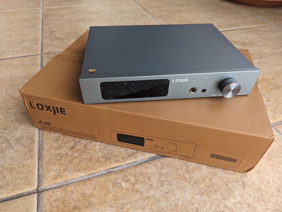 Wzmacniacz/DAC/przedwzmacniacz gramofonowy loxjie a40 NOWY