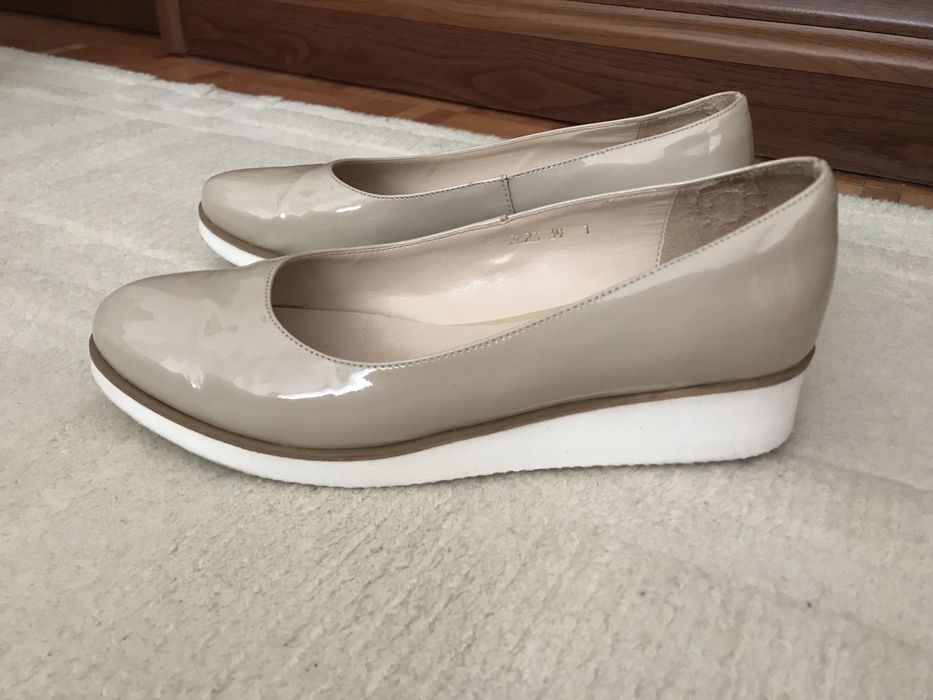 Buty półbuty baleriny Sagan 39 skóra