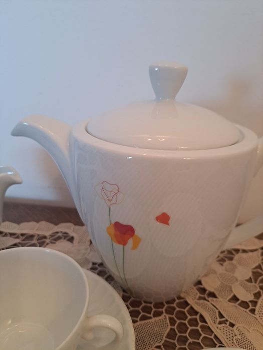 Servivo de cha em porcelana Vista Alegre