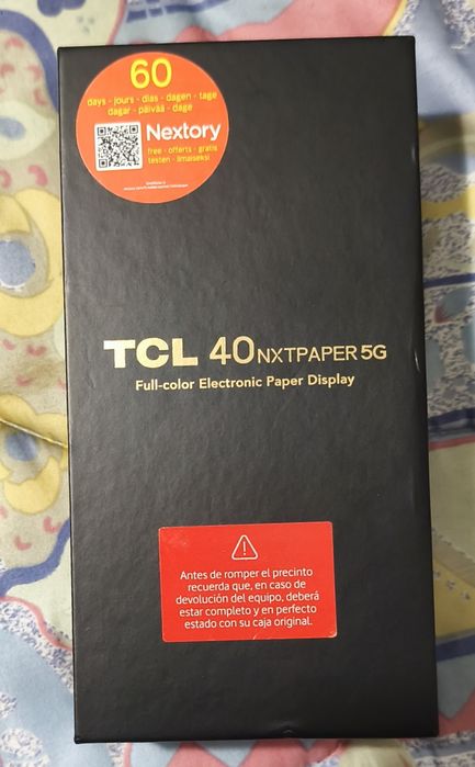 TCL 40 Nxtpaper 5G, como novo