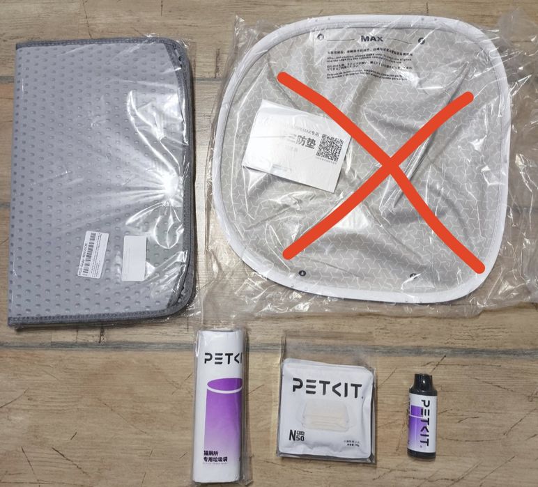 PetKit Pura max akcesoria zestaw, kuweta samoczyszcząca