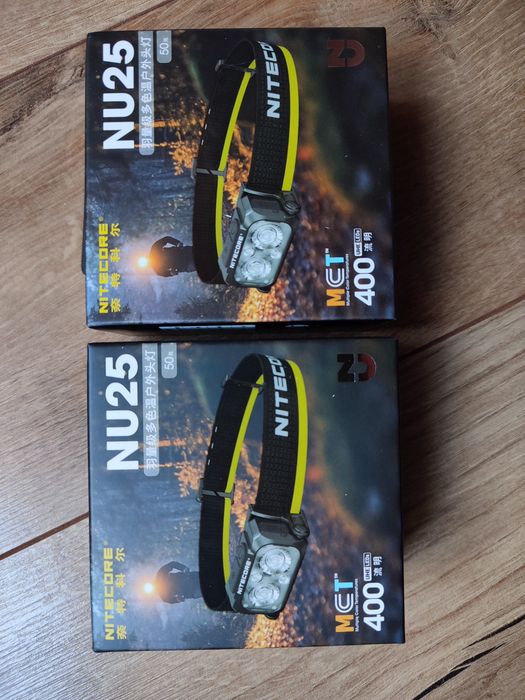 Налобний ліхтар Nitecore NU25 MCT