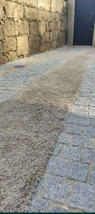 Carpete tapete 7,5m x 60cm 2,5cm