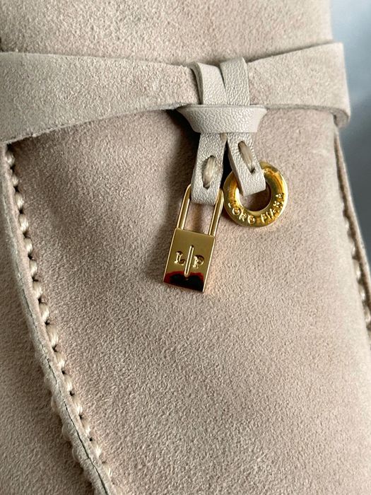 Loro Piana Loafery damski rozmiar 37 beżowe