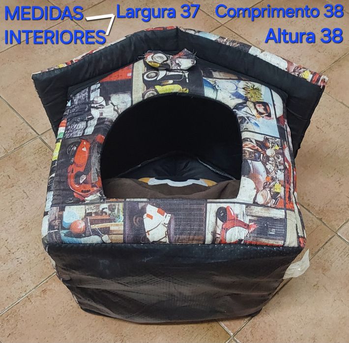 CASOTA PARA CÃO/GATO. Casa,Quarto,Sala,Cozinha,Varanda,Transporte.