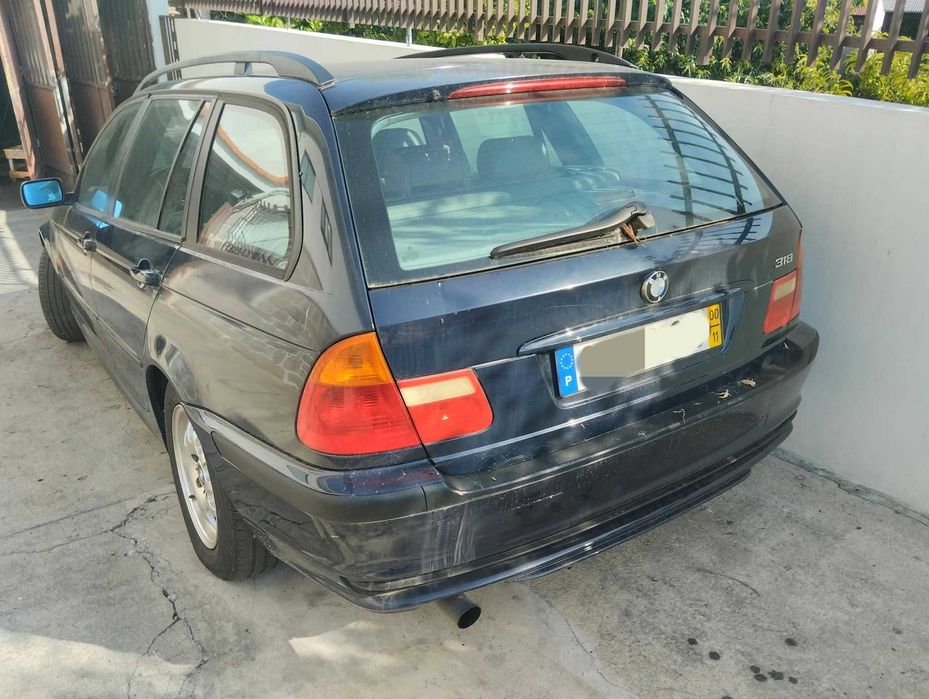 BMW 318i E46 1.9 Gasolina – M43 B19 – 259.000 km – Para reparar