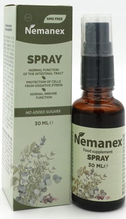 nemanex spray 30 ml | cynk jod mangan - składniki