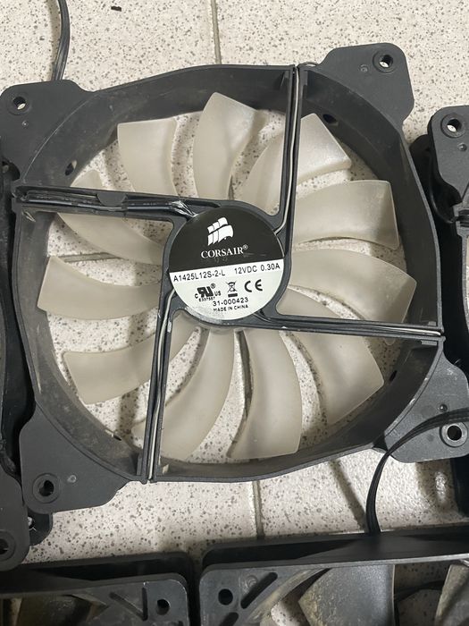 5 Ventoínhas Corsair 120mm 140mm