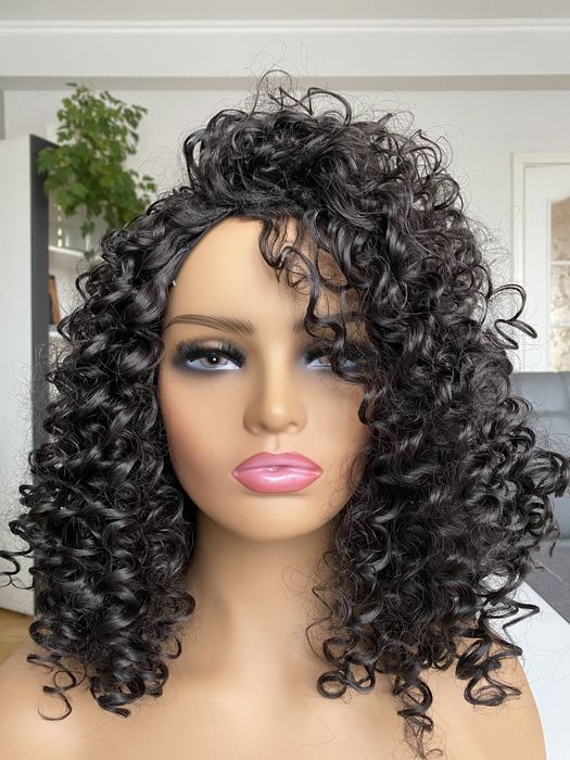 Peruka AFRO loki amazonka naturalny skręt