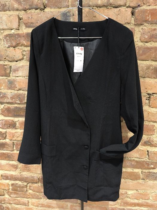 Marynarkowa sukienka XL