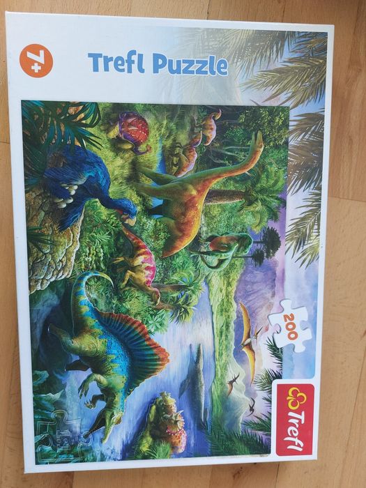 Puzzle dinozaury 200 elementów