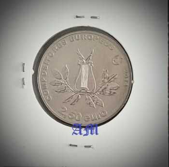 PORTUGAL - Moedas 2.50€ comemorativas normais