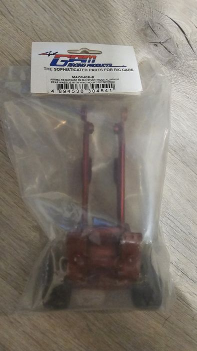 Arrma outcast 1/8 6s wheelie tylne mocowanie spoilera