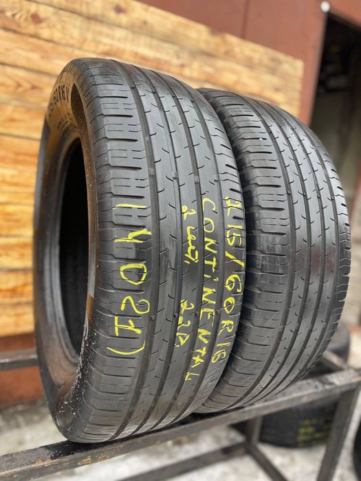 Шини літні 215/60 r16 Continental 22 рік