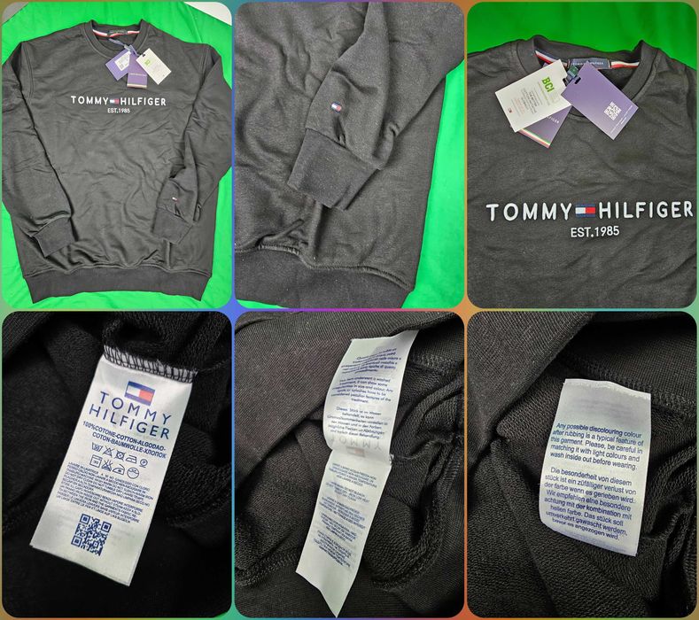 Bluza męska okrągła hugo boss bluzy tommy hilfiger