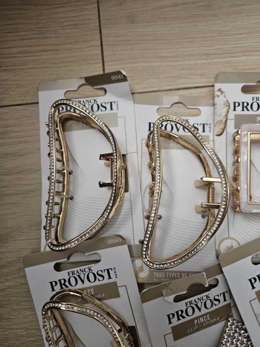 Spinki klamry do włosów metalowe
