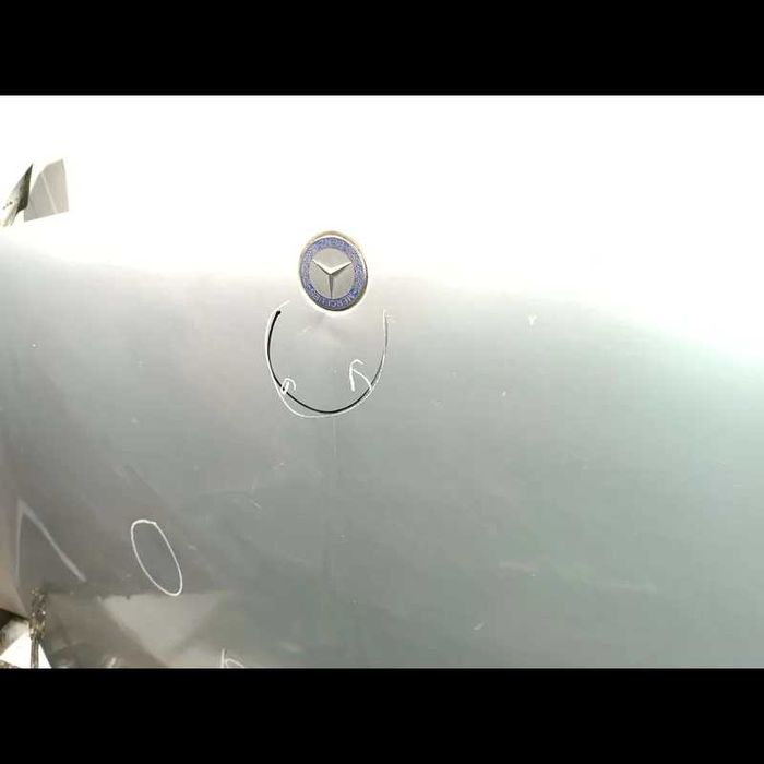 2006 Mercedes-Benz R комлект переда морда бампер фара капот в сборе