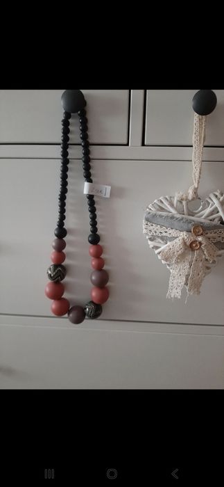 Colar comprido bolas