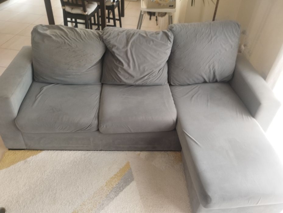 Sofa usado.        .