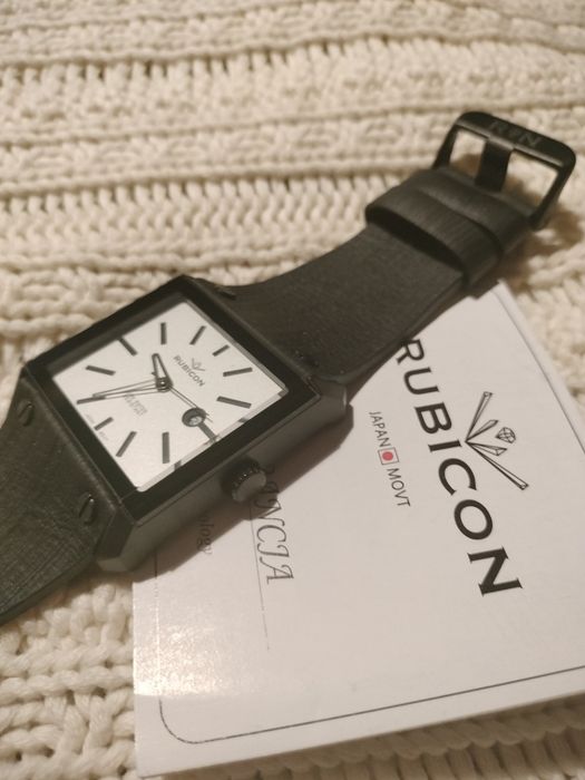 Nowy Zegarek Rubicon RN10B23 Black Rock Style