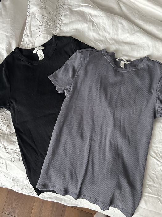 Футболки в рубчик h&m