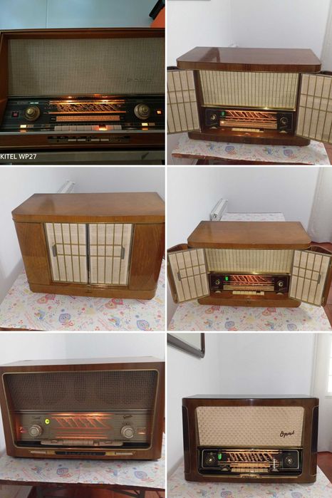Rádios vintage Saba/Grundig/Siemens