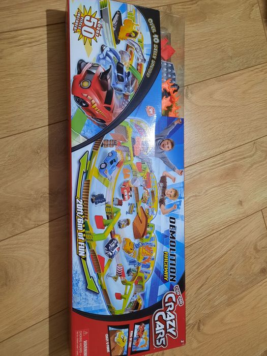 Tor wyścigowy Crazy Cars ,zabawka dla dziecka  3+