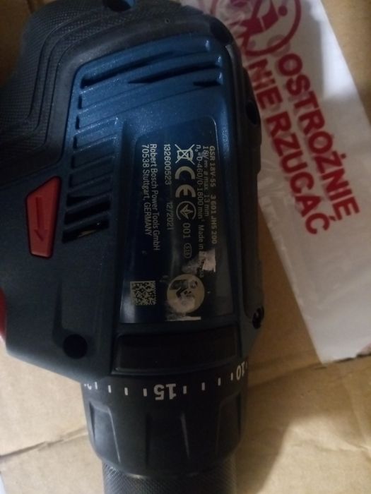 Bosch GSR 18 v-55 wkrętarka akumulatorowa nowa oryginał