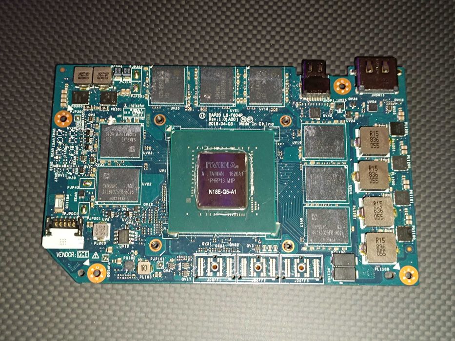 Відеокарта Nvidia Quadro P5200 16GB для ноутбука Dell Precision 7730