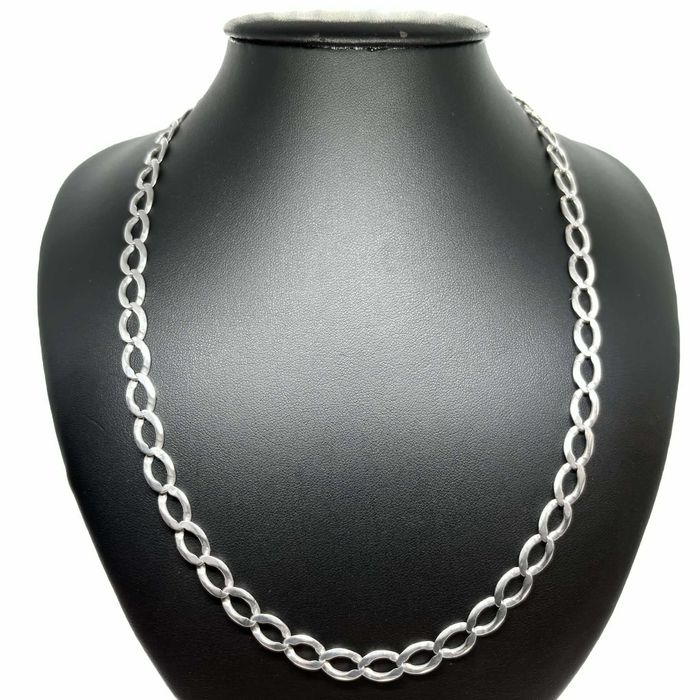 Srebrny Łańcuszek Próby 925 26,25g Długość 62cm Pancerka
