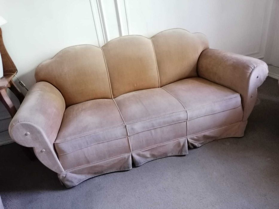 Sofá 3 lugares vintage