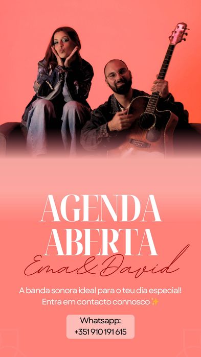 EMA&DAVID | Duo Acústico | Música ao Vivo