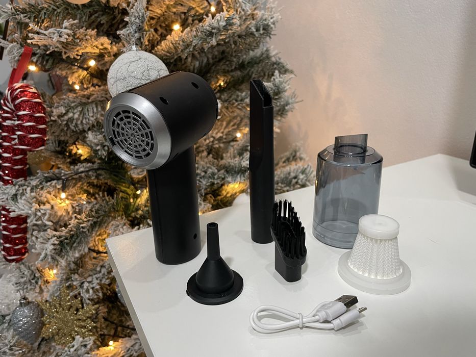 Mini Aspirador - Com Acessórios