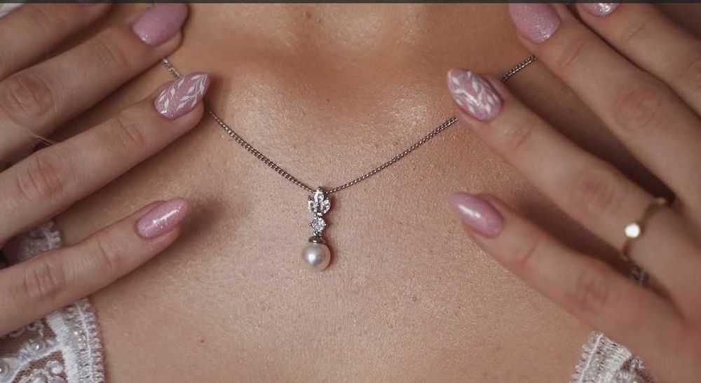 Biżuteria zestaw - bransoletka, łańcuszek, kolczyki