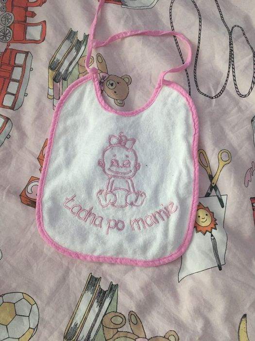 Nowy Śliniak z napisem