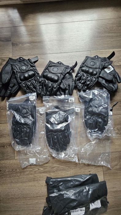 Мото перчатки  перферовані шкіряні!