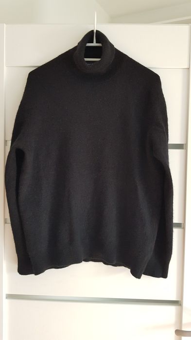 Rover&Lakes Golf Sweter kaszmirowy 38 M 100% Kaszmir Czarny