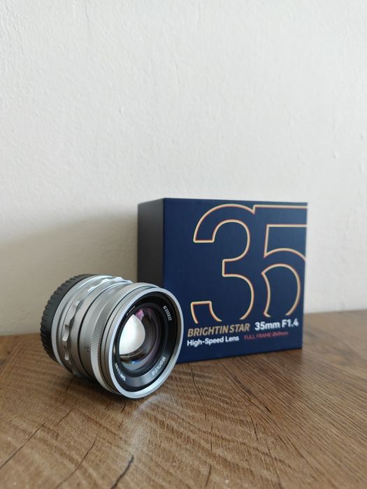 Brightin Star 35mm f1.4 Silver – Fujifilm X | Stan idealny