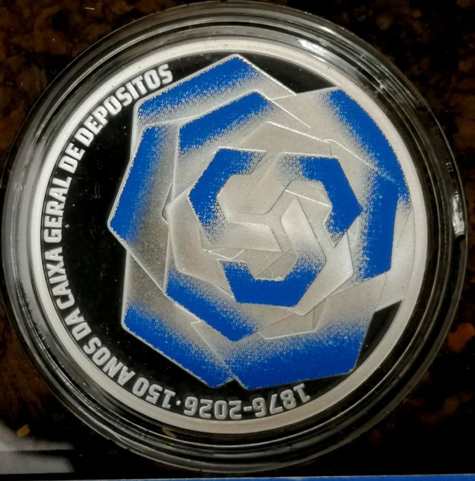 Moeda 7.5 Euros Prata Proof CGD (VENDIDA)