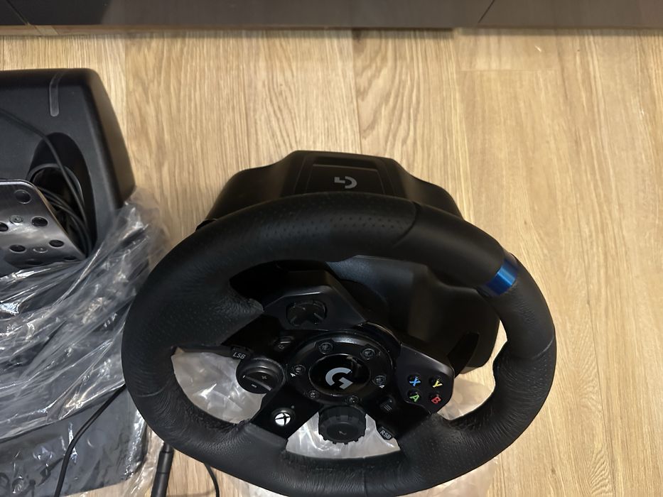 Игровий руль Logitech G923 PC/XBOX (тести, відео) g920, thrustmaster