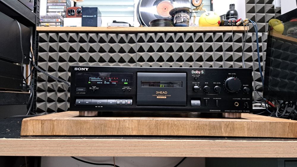 Deck Sony TC-K611S 3head