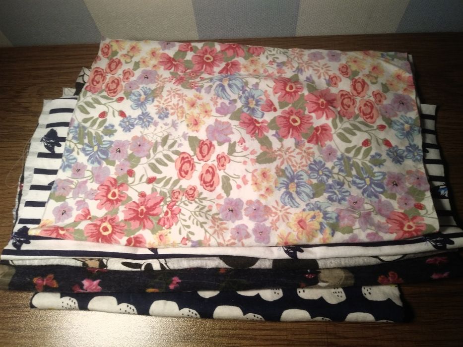 Ścinki kawałki materiału hobby