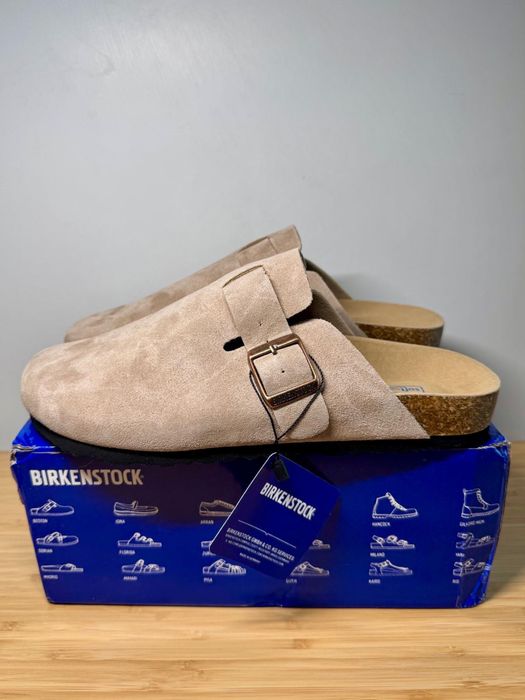 Birkenstock boston suede