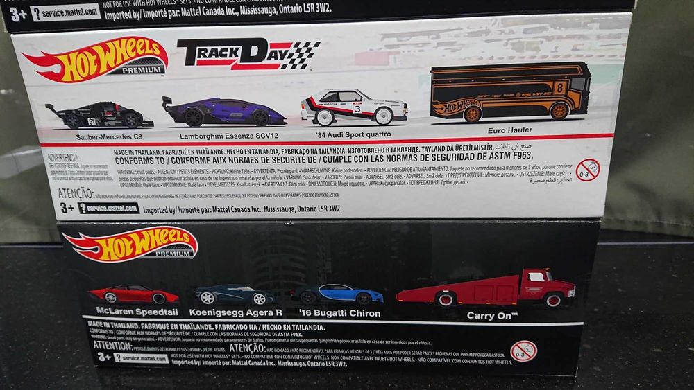 Hot Wheels - 2 caixas Premium Box