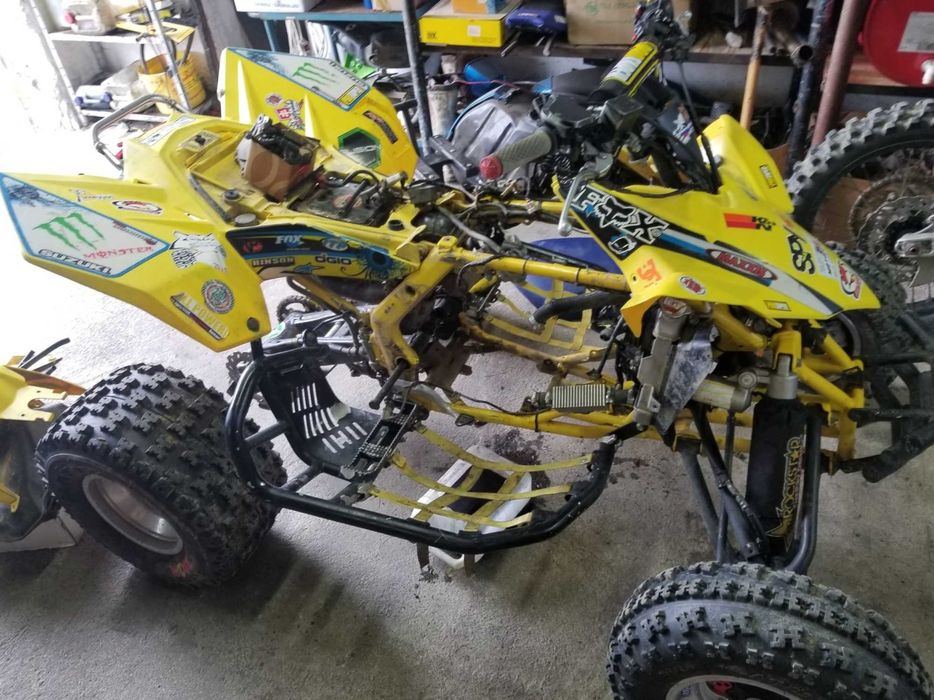 suzuki ltr 450 rama dok. glowica modul magneto wal kosz wtrysk amor